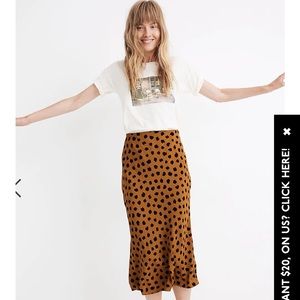 Madewell Leopard Midi Skirt